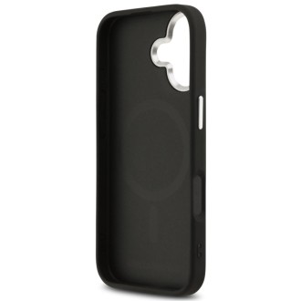 Karl Lagerfeld zadní kryt pro iPhone 17, PU RSG Logo MagSafe - černá