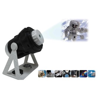 Francouzsko-anglický mluvící projektor planetária 360°