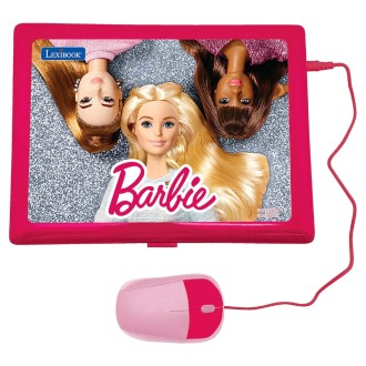 Francouzsko-anglický vzdělávací notebook Barbie