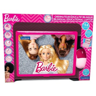 Francouzsko-anglický vzdělávací notebook Barbie