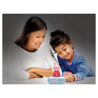 Budík s nočním 3D světlem - Prasátko Peppa