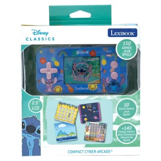 Herní konzole Compact II Cyber Arcade 2,5" - 150 her - Disney Stitch