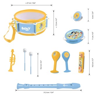 Hudební sada 7 ks - Bluey