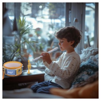 Hudební sada 7 ks - Bluey