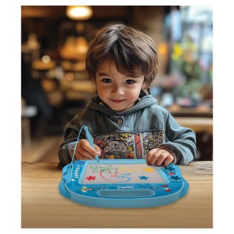 Magnetická vícebarevná kreslicí tabulka - Šmoulové