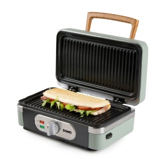 Sendvičovač - Gril - Vaflovač - 3v1 - zelený - DOMO DO9276C