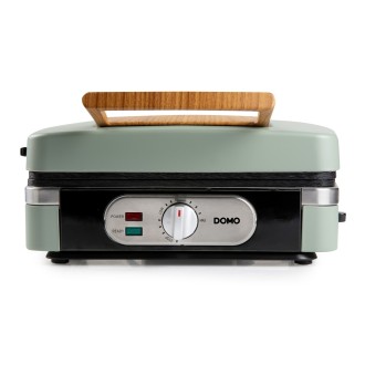 Sendvičovač - Gril - Vaflovač - 3v1 - zelený - DOMO DO9276C