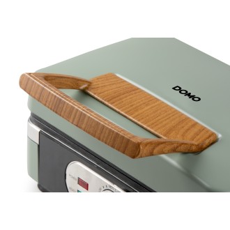 Sendvičovač - Gril - Vaflovač - 3v1 - zelený - DOMO DO9276C