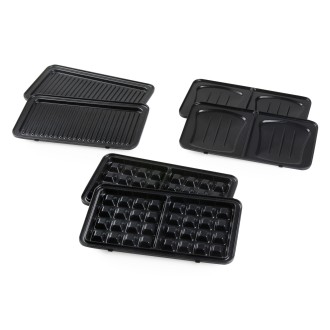 Sendvičovač - Gril - Vaflovač - 3v1 - zelený - DOMO DO9276C