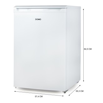 Lednice s mrazákem uvnitř - bílá - DOMO DO91128