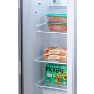 Lednička s mrazákem - D - 555 L - nerezová ocel - DO99506M