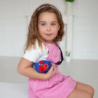 Dětský fotoaparát a kamera s krytem Spider-Man