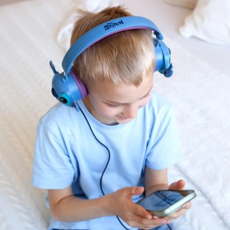 Skládací drátová sluchátka Disney Stitch