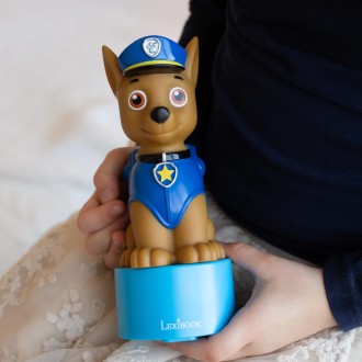 Noční světlo s reproduktorem Tlapková patrola