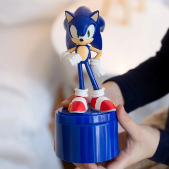 Noční světlo s reproduktorem Ježek Sonic