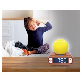 Budík s nočním 3D světlem Tenis