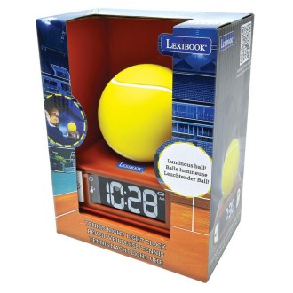 Budík s nočním 3D světlem Tenis