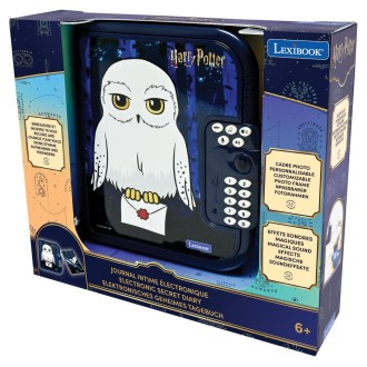 Elektronický zápisník Secret Safe Sova Hedvika - Harry Potter