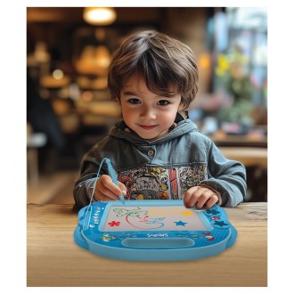 Magnetická vícebarevná kreslicí tabulka - Šmoulové