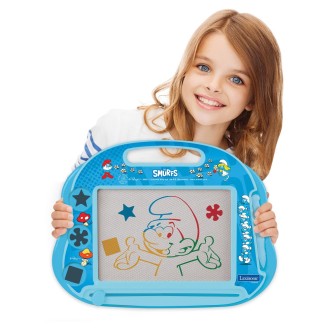 Magnetická vícebarevná kreslicí tabulka - Šmoulové