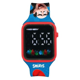 LED hodinky - Šmoulové