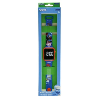 LED hodinky - Šmoulové