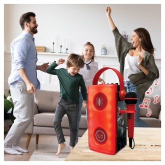 Bezdrátový svítící reproduktor s mikrofonem - Spider-Man