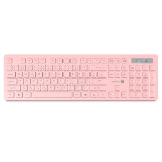 Connect IT FashionCombo2 Bezdrátová klávesnice a myš, CZ/SK - růžová