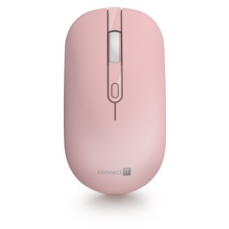 Connect IT FashionCombo2 Bezdrátová klávesnice a myš, CZ/SK - růžová