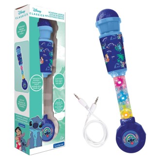 Svítící trendy mikrofon s melodiemi - Disney Stitch