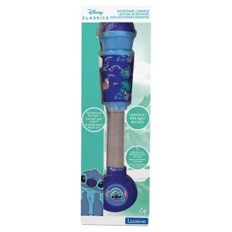Svítící trendy mikrofon s melodiemi - Disney Stitch