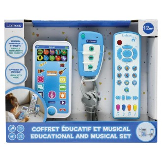 Vzdělávací mobilní telefon, dálkové ovládání a klíčenka