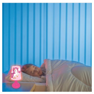 Bezdrátová noční lampička - Jednorožec