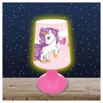 Bezdrátová noční lampička - Jednorožec