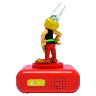 Budík s nočním 3D světlem - Asterix