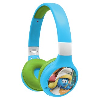 Skládací bezdrátová sluchátka - Šmoulové