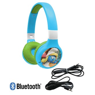 Skládací bezdrátová sluchátka - Šmoulové