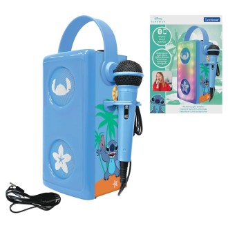 Bezdrátový svítící reproduktor s mikrofonem Disney Stitch