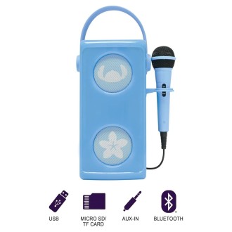 Bezdrátový svítící reproduktor s mikrofonem Disney Stitch