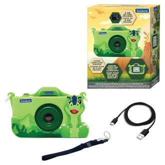 Dětský fotoaparát a kamera s krytem Dinosaurus