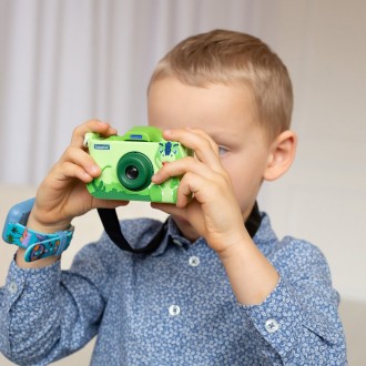 Dětský fotoaparát a kamera s krytem Dinosaurus