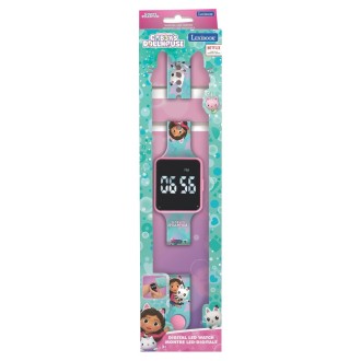 LED hodinky Gábinin kouzelný domek