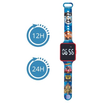 LED hodinky Hot Wheels