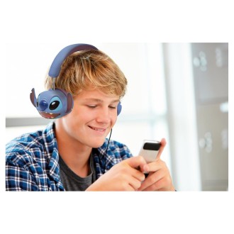 Skládací drátová sluchátka Disney Stitch