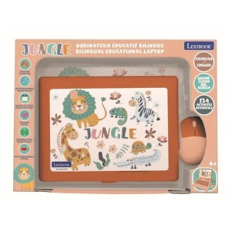 Francouzsko-anglický vzdělávací notebook Zvířata