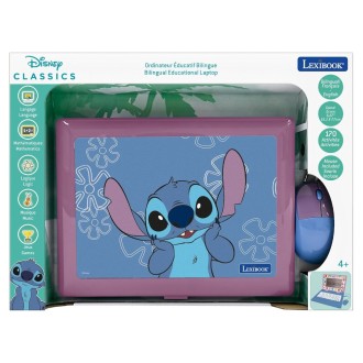 Francouzsko-anglický notebook 170 aktivit Disney Stitch