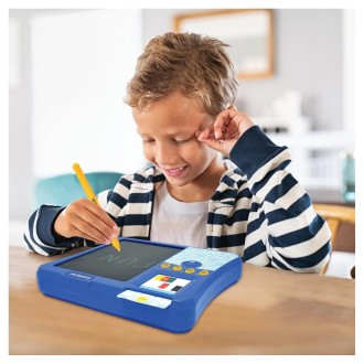 Francouzsko-anglická interaktivní čtečka karet s kreslicím tabletem