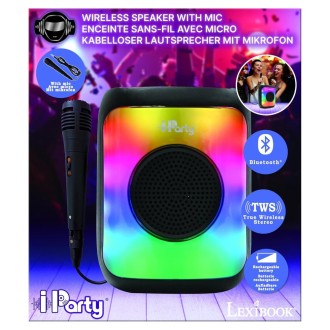 Flame bezdrátový reproduktor s mikrofonem malý