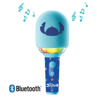 Svítící bezdrátový karaoke mikrofon Disney Stitch