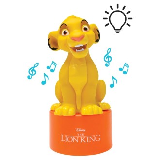 Noční světlo s reproduktorem Lví král